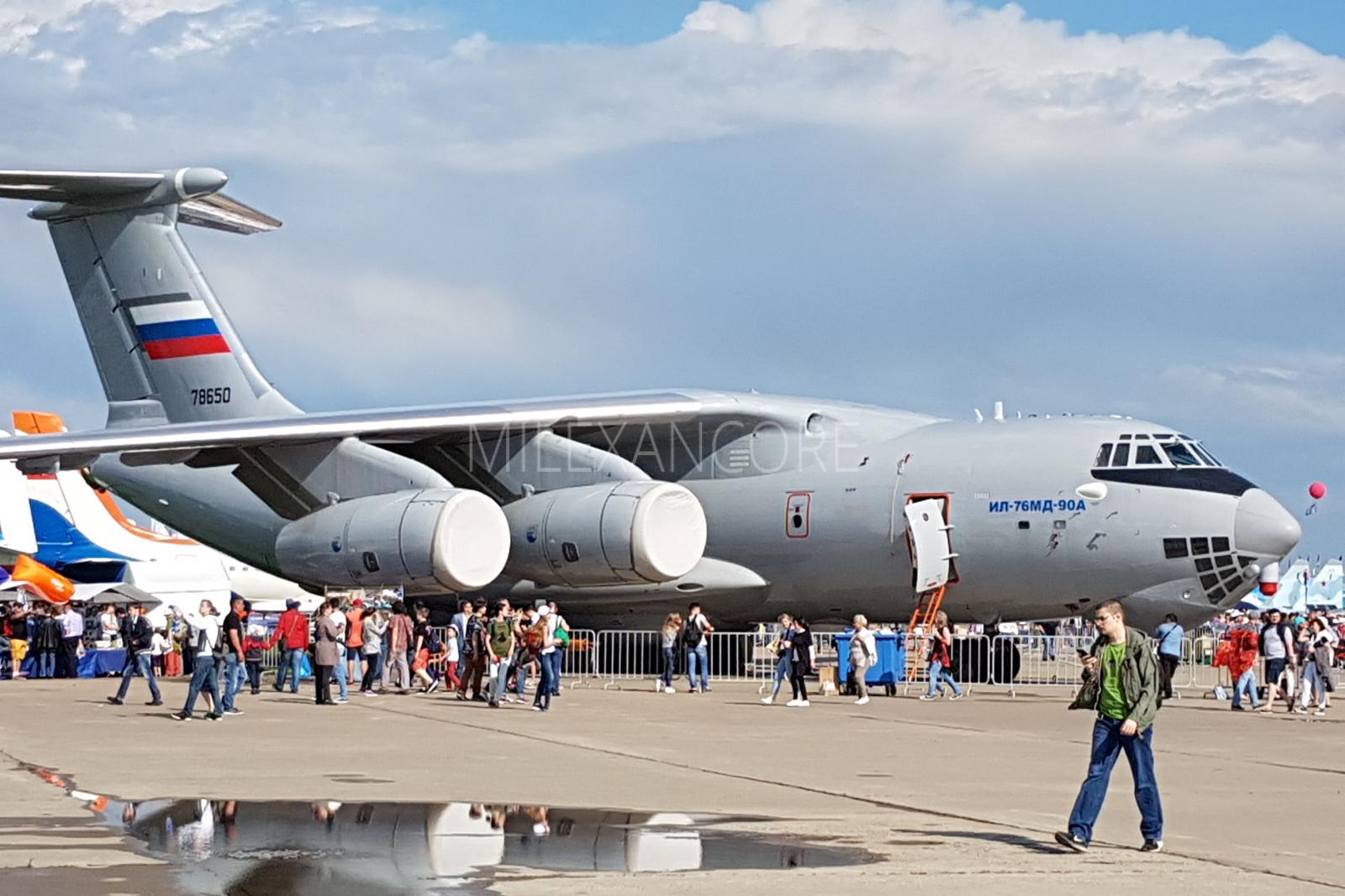 Russian transport aviation has acquired its first serial-production Il-76MD-90A