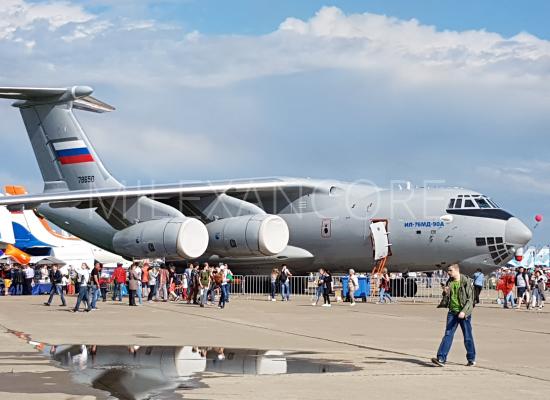 Russian transport aviation has acquired its first serial-production Il-76MD-90A