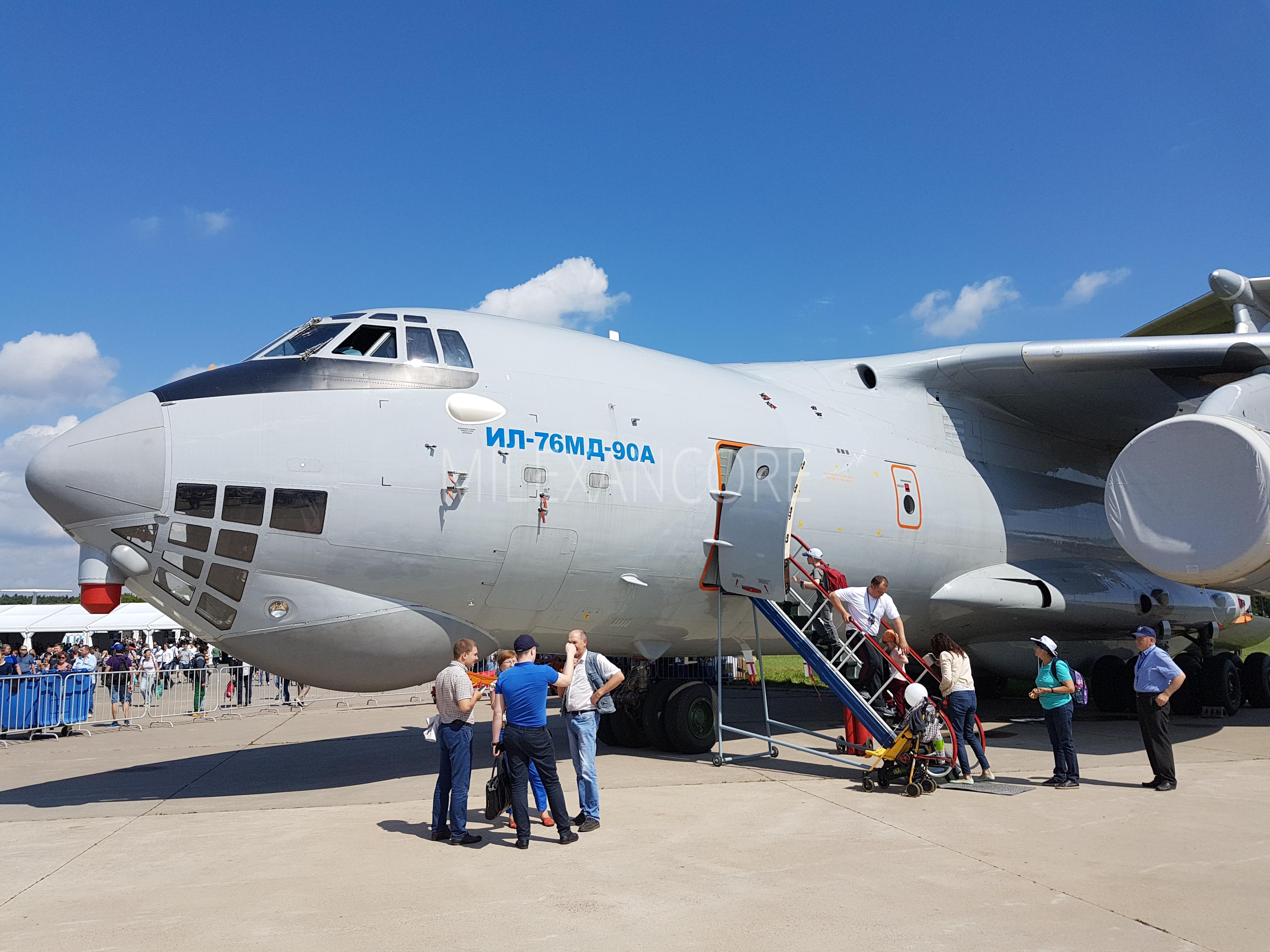 Ruské transportné letectvo získalo svoje prvé sériové lietadlo Il-76MD-90A