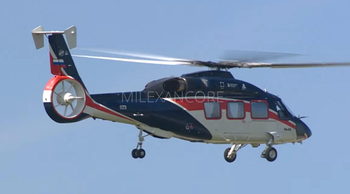 The “PROGRESS” aviation plant began production of Ka-62 multipurpose civil helicopters