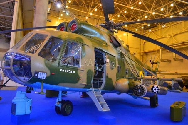 Ukrajinská modifikácia vrtuľníka Mi-8 podstupuje štátne skúšky nového protitankového systému